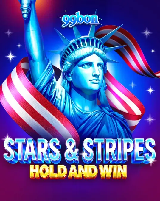 Stars & Stripes Hold and Win slot game interface